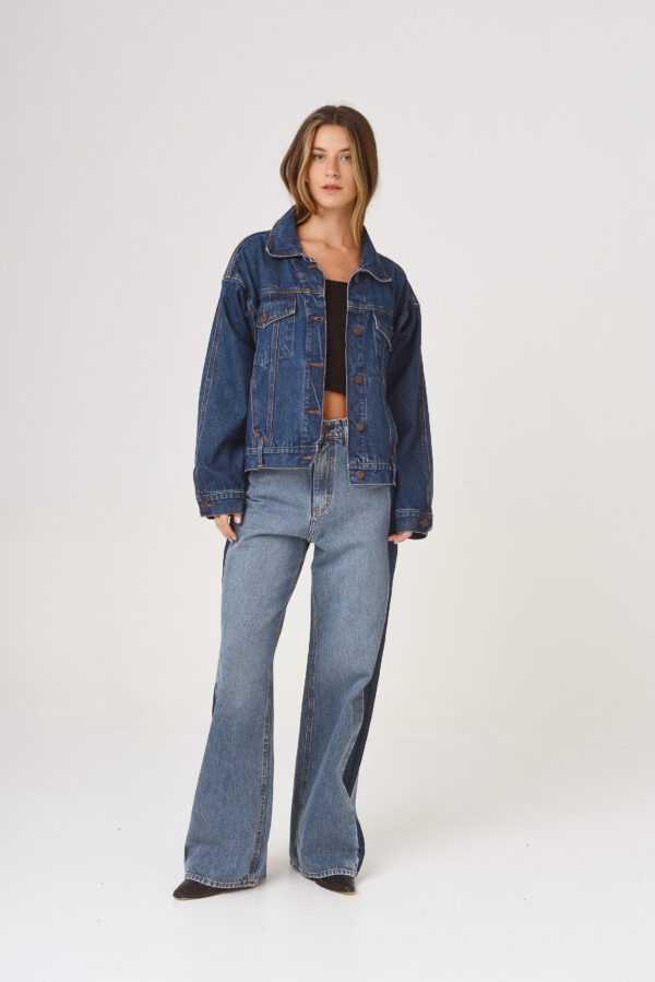 TRUCKER JACKET BLUE - Imagen 2