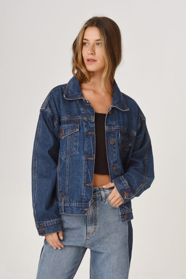 TRUCKER JACKET BLUE