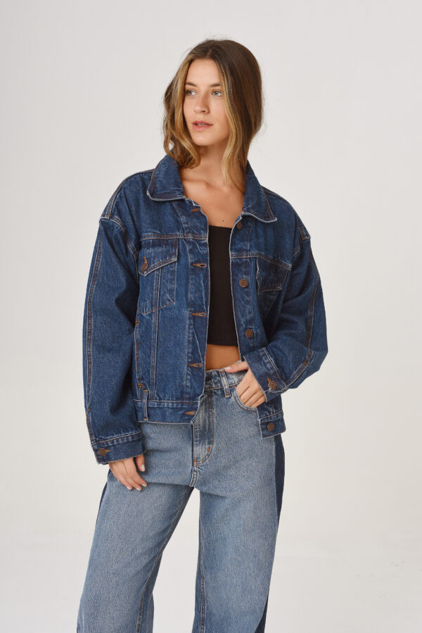 TRUCKER JACKET BLUE - Imagen 5