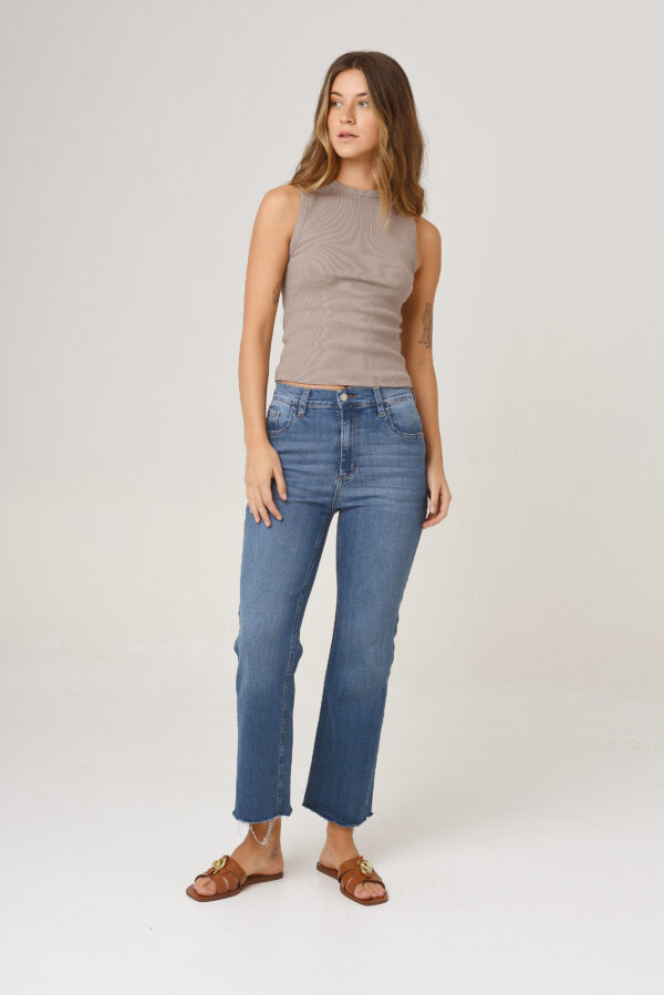 STRAIGHT CROP BLUE - Imagen 2