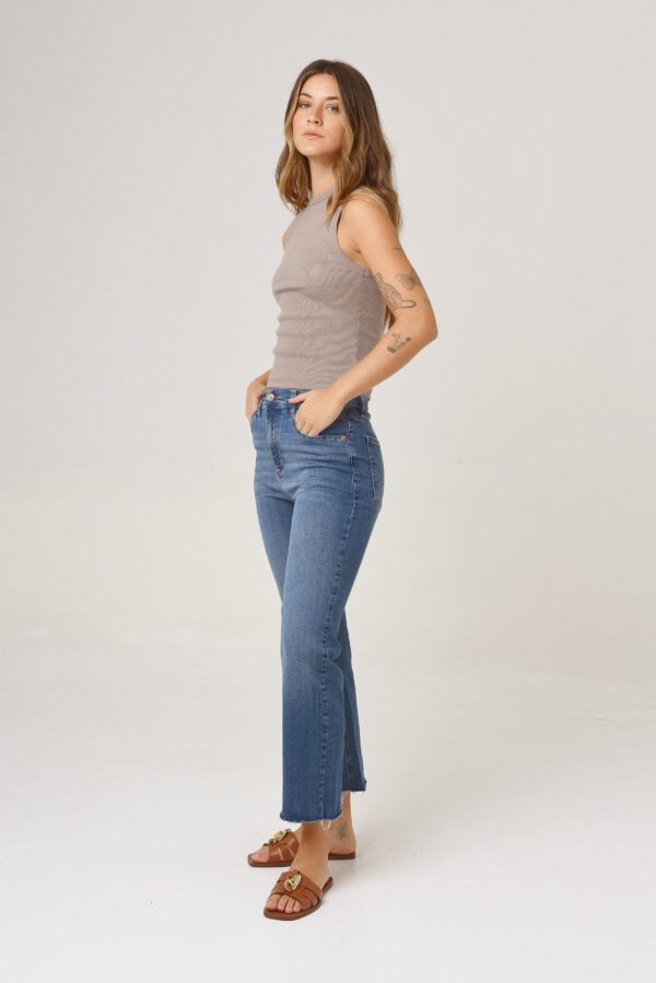 STRAIGHT CROP BLUE - Imagen 3