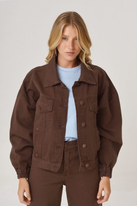 Jacket Puffy Brown