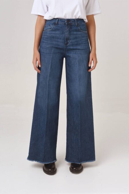 Wide Vintage Blue