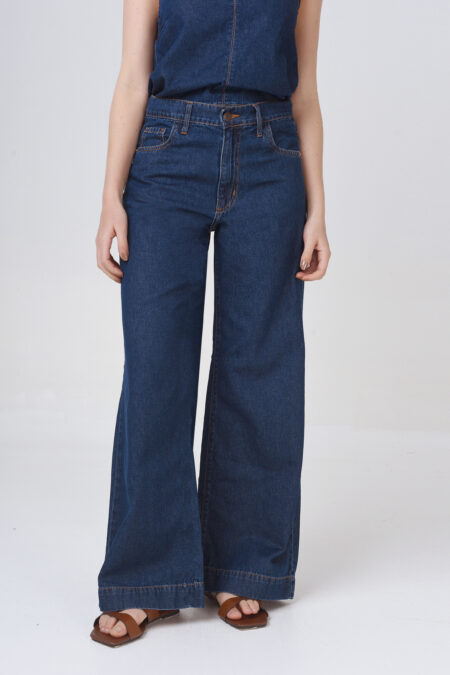 Wide Soft Blue